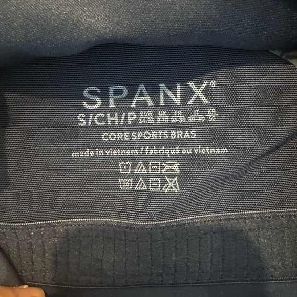 SPANX Midnight Navy Longline Sports Bra - Picture 3 of 4